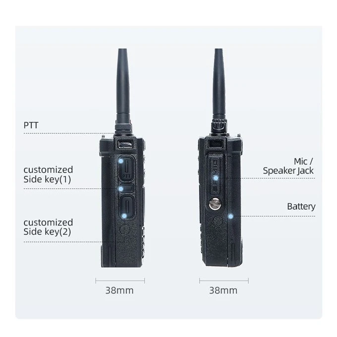 10w Uhf Vhf Dual Band Radio